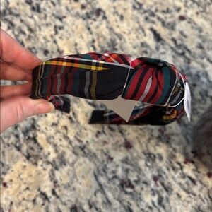 J Crew Tartan Plaid Headband